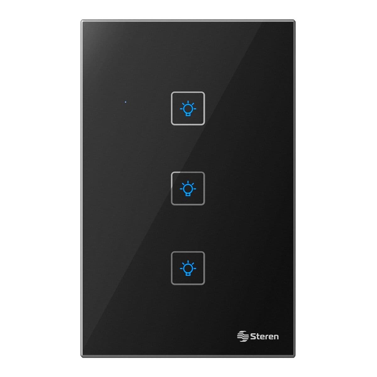 Carátula Apagdor Wi-Fi Touch Triple Negro