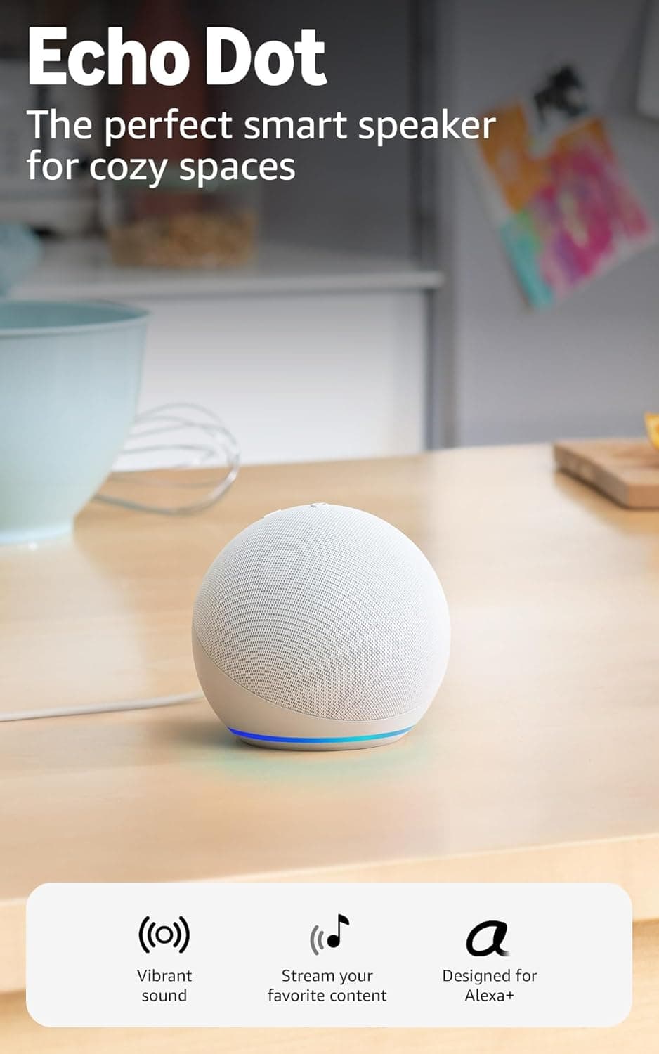 Amazon Echo Dot Blanco Glaciar