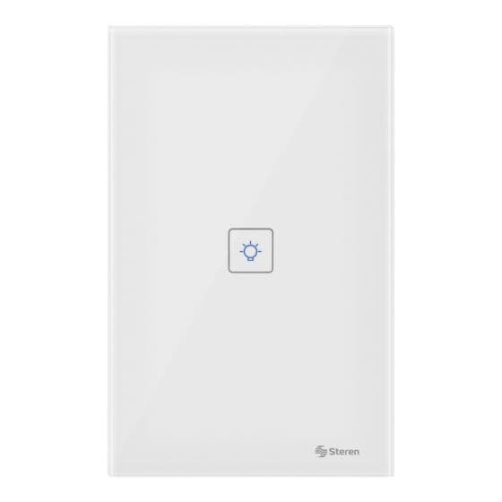 Apagador Wi-Fi touch simple Steren