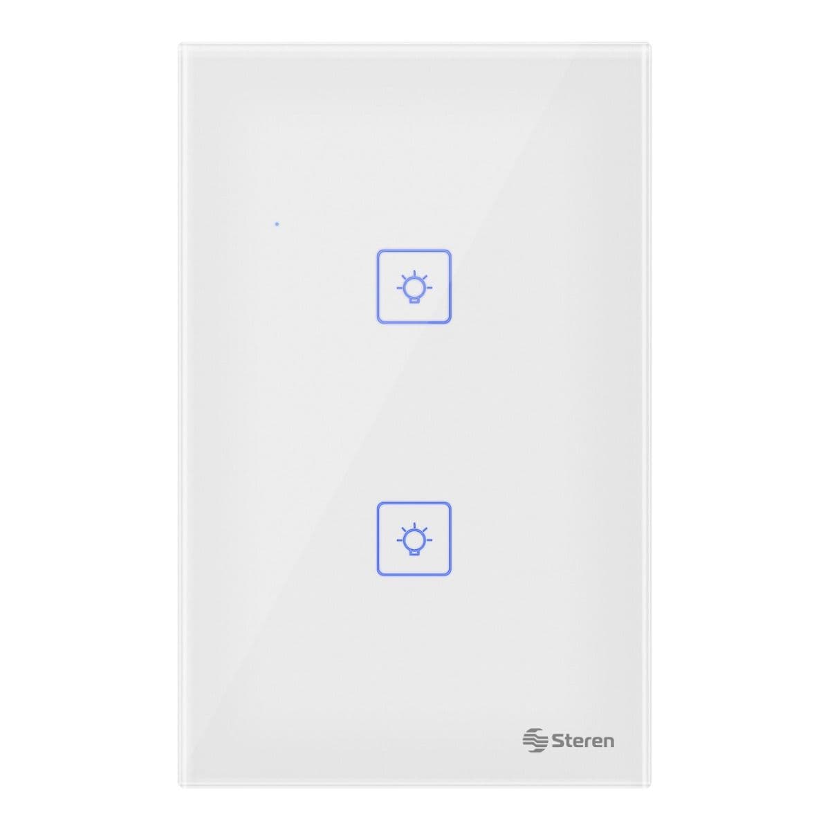 Apagador Wi-Fi touch doble Steren